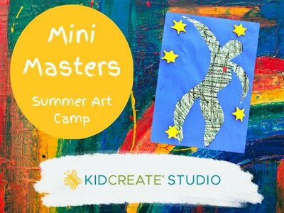 Mini Masters Summer Art Camp (Extended Day 9am-2pm) Falls Church